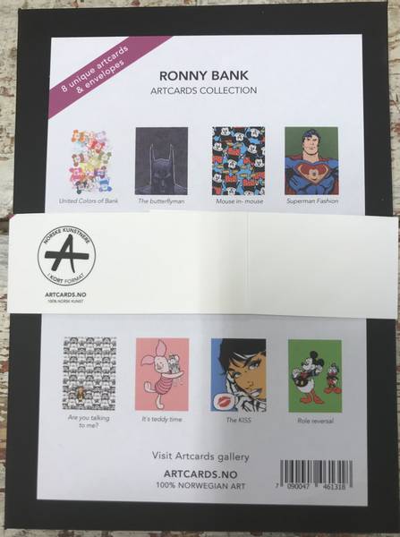 Hovedbilde Art cards - Ronny Bank