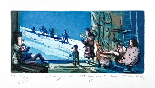 Hovedbilde I morgen blir det langtur - Kristian Finborud