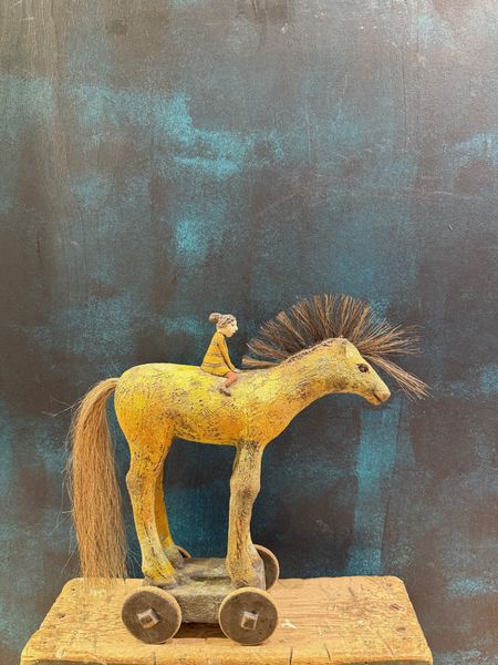 Hovedbilde Keramikk hest IV - Elisabeth Lunnan