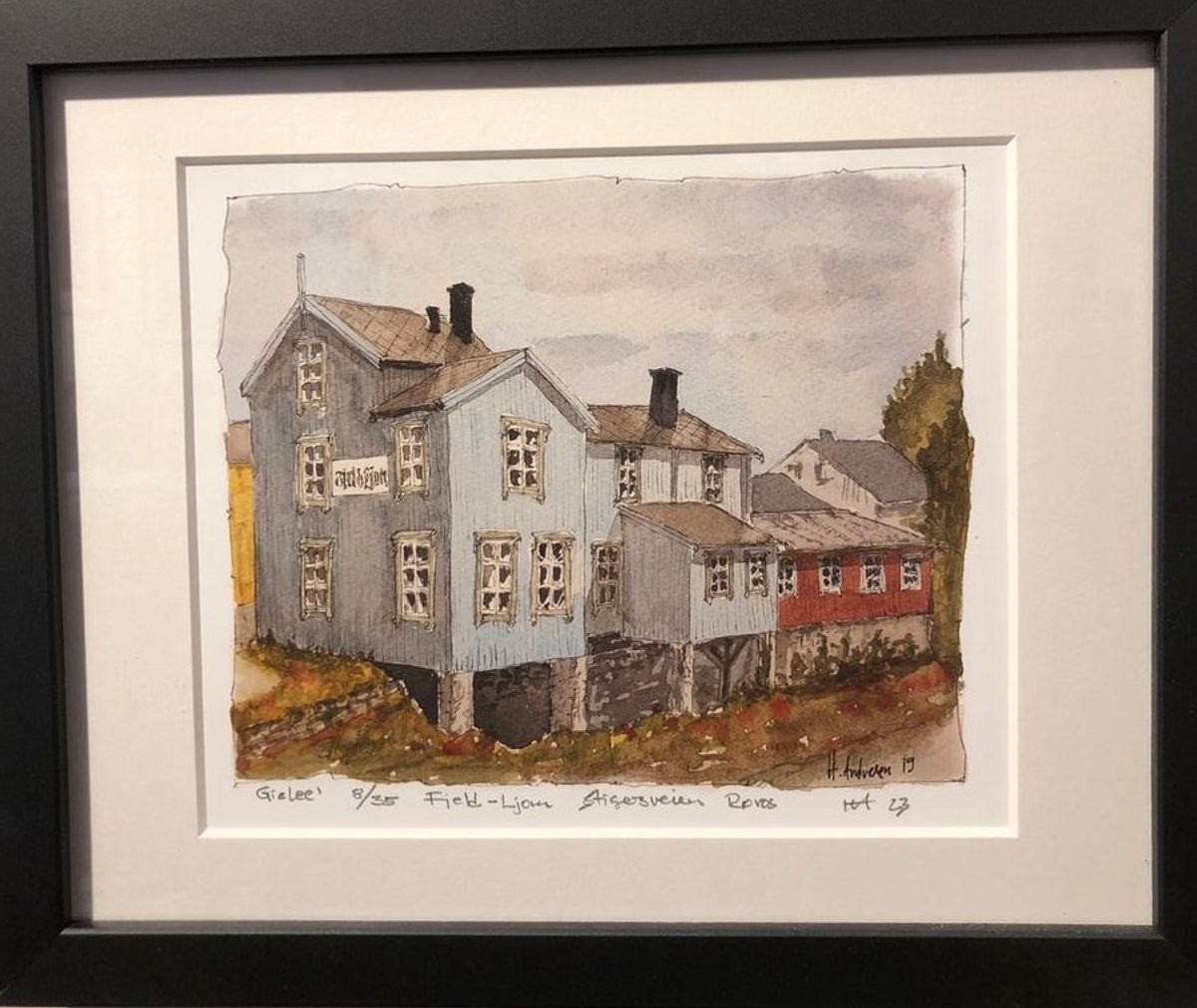 Halvard Andresen - Fjell-Ljom, Stigerveien, Røros